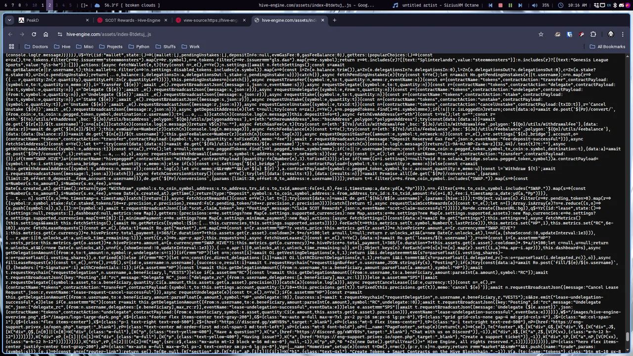 If you look close enough, you can almost see into the abyss.