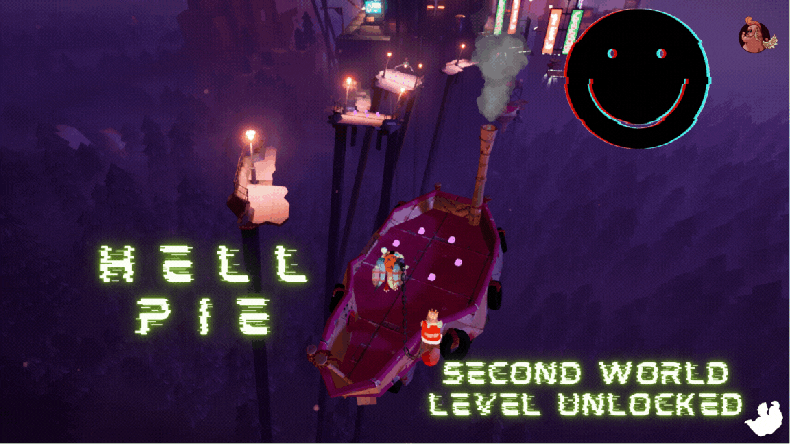 Hell Pie - Second world level unlocked.gif