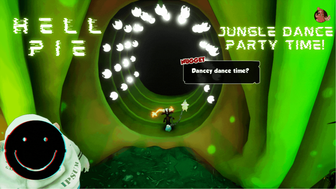 Hell Pie - Jungle dance party time!.gif