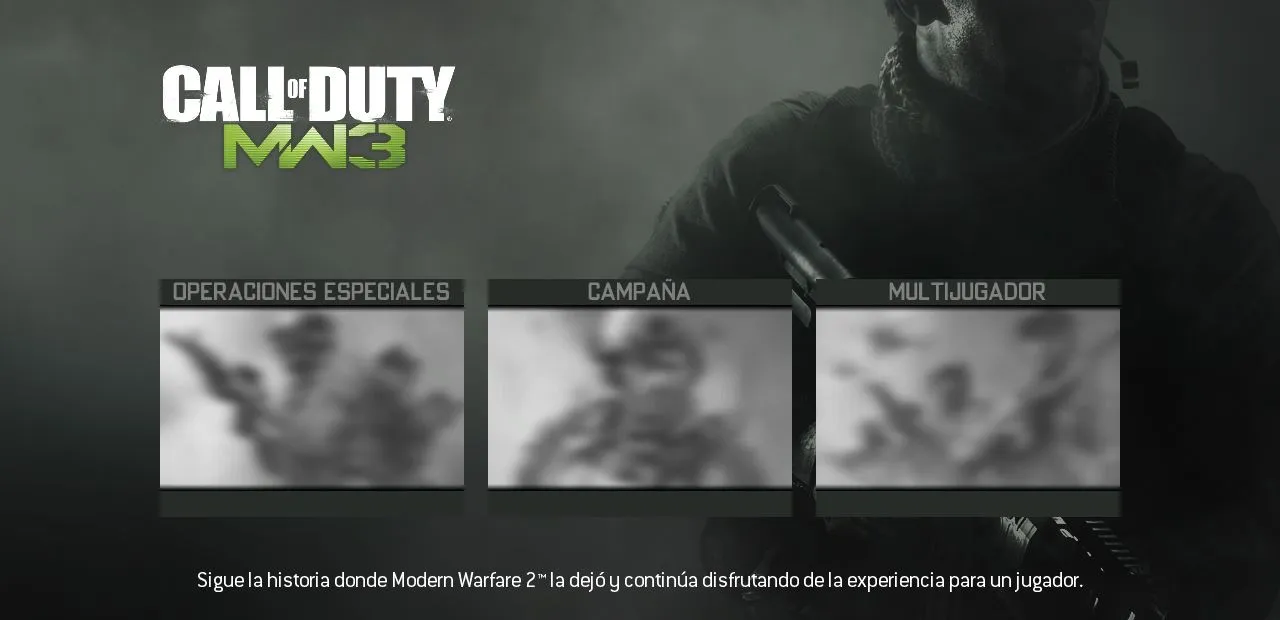 Main Menu