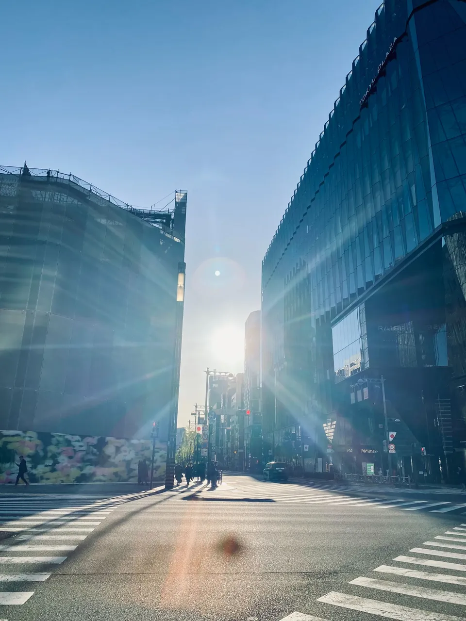 New Year's Day at Ginza