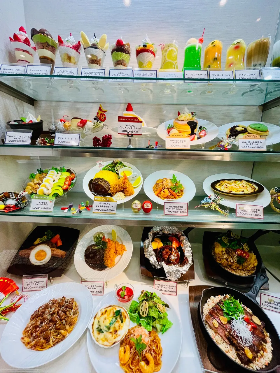 Sample display only