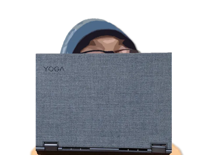 Roy Merrick World Productions MWP Oatmeal Joey Arnold, Joey and his YOGA LAPTOP, 2022-09-30 - Friday unknown.png