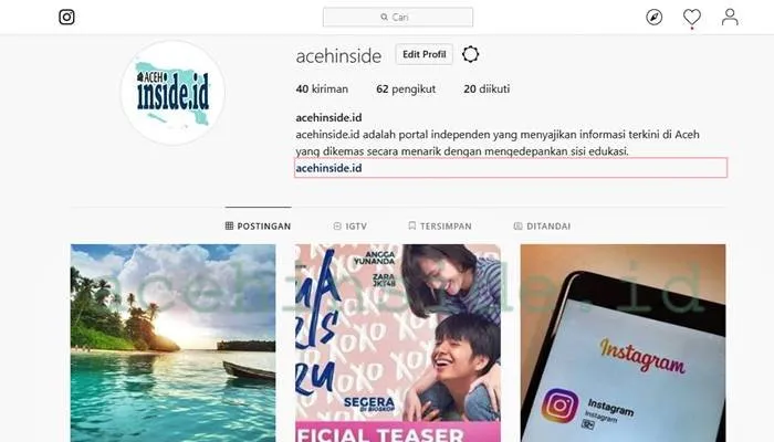 Posting Instagram Lewat Laptop