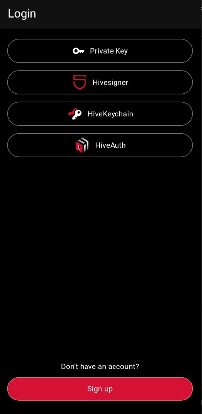 Hive Inbox - HiveSigner based login