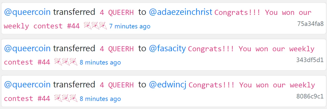 QUEER rewards QC Contest 44