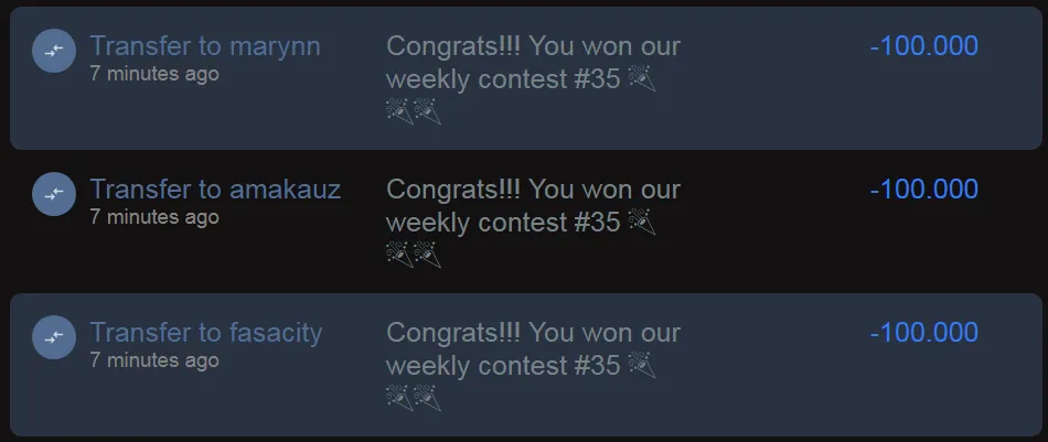 Ecency Points rewards QC Contest 35