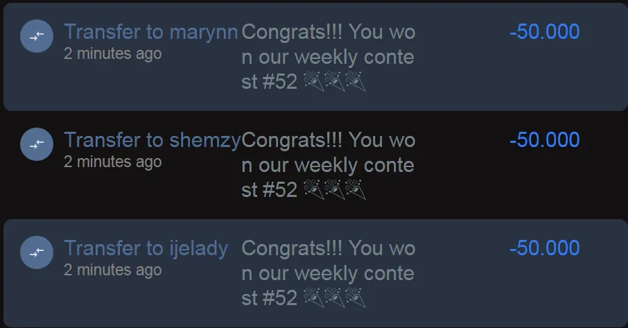 Ecency Points rewards QC Contest 52