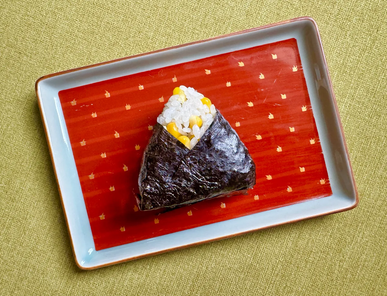 Seasonal Taste in Onigiri #4 Butter Corn Onigiri / 夏のバターコーンおにぎり