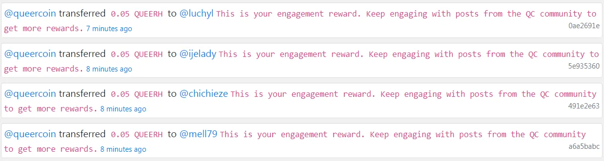 engagement and sharing rewards contest 69