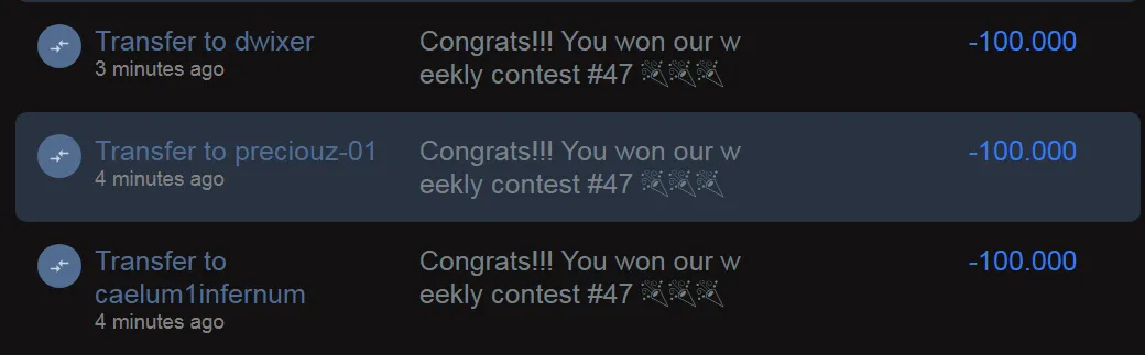 Ecency Points rewards QC Contest 47