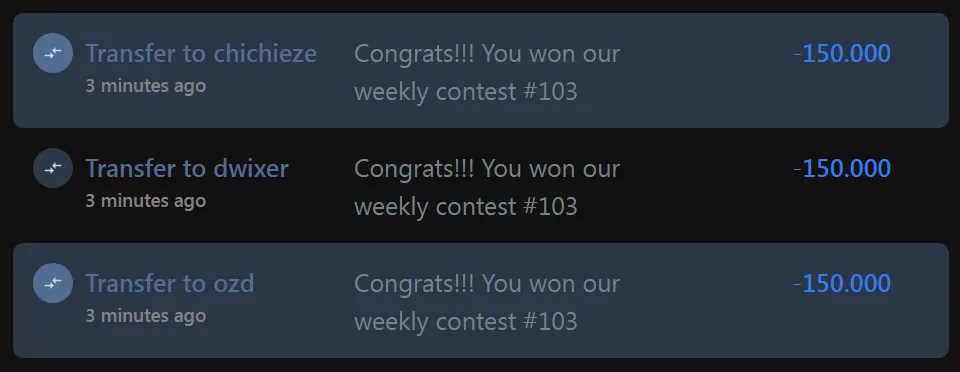 Ecency Points rewards QC Contest 103