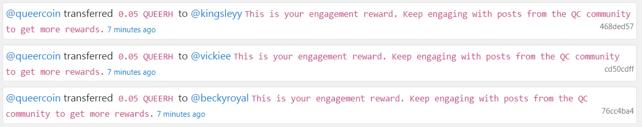 engagement and sharing rewards contest 90