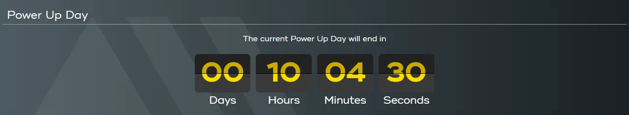Power Up Day 2022-04 timer