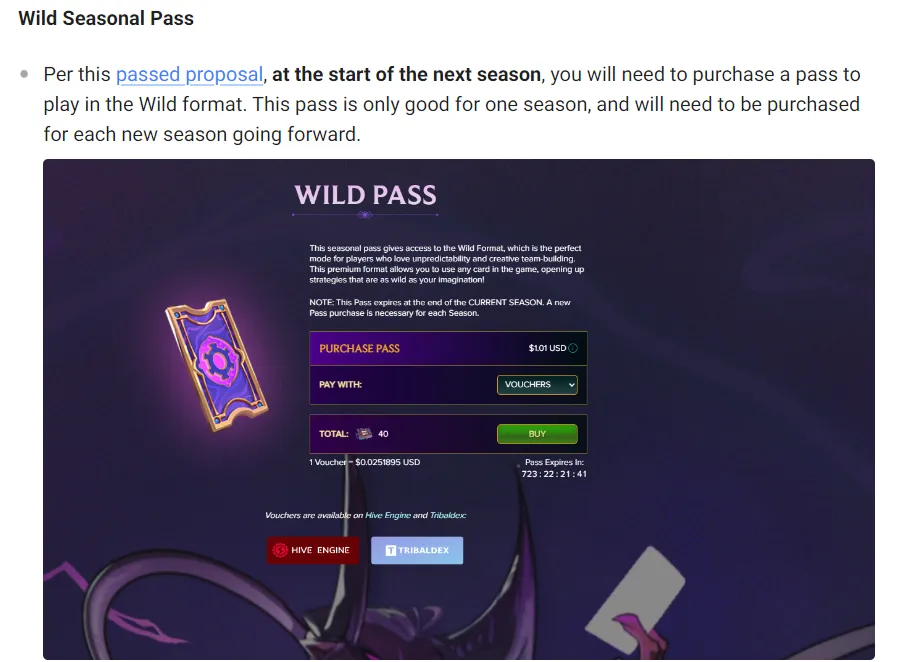 Wild Seasonal Pass