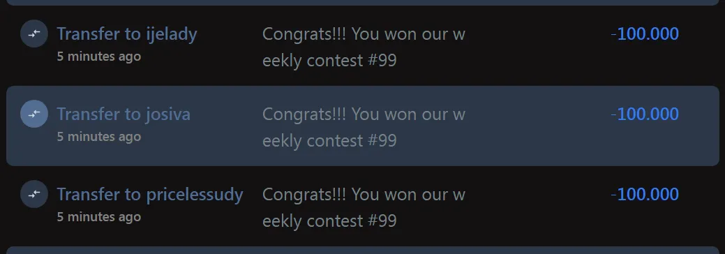 Ecency Points rewards QC Contest 99