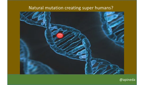 Natural mutation creating super humans?