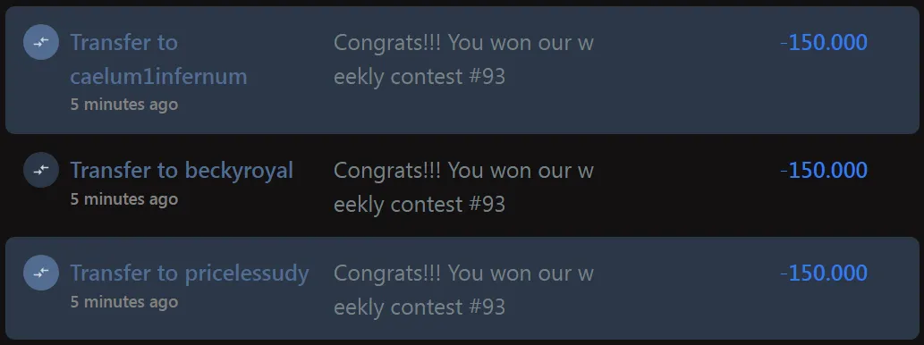 Ecency Points rewards QC Contest 93