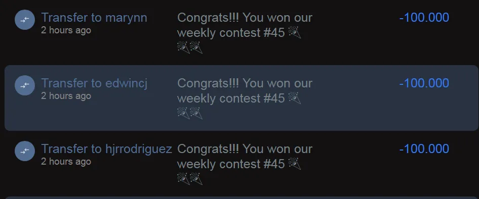 Ecency Points rewards QC Contest 45