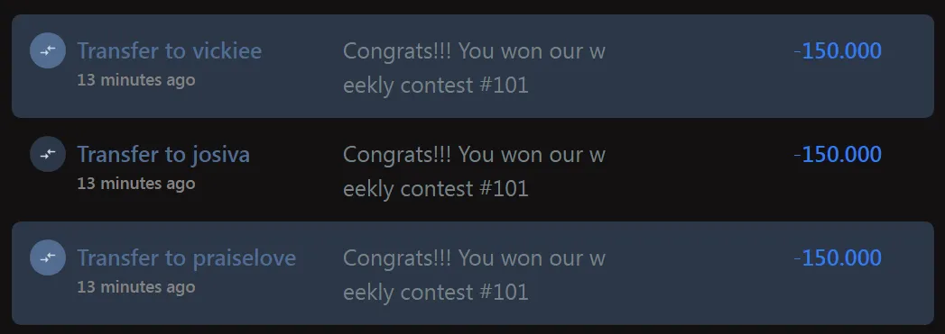 Ecency Points rewards QC Contest 101