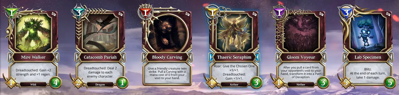 Gods Unchained - Dread Awakening - Pack 16