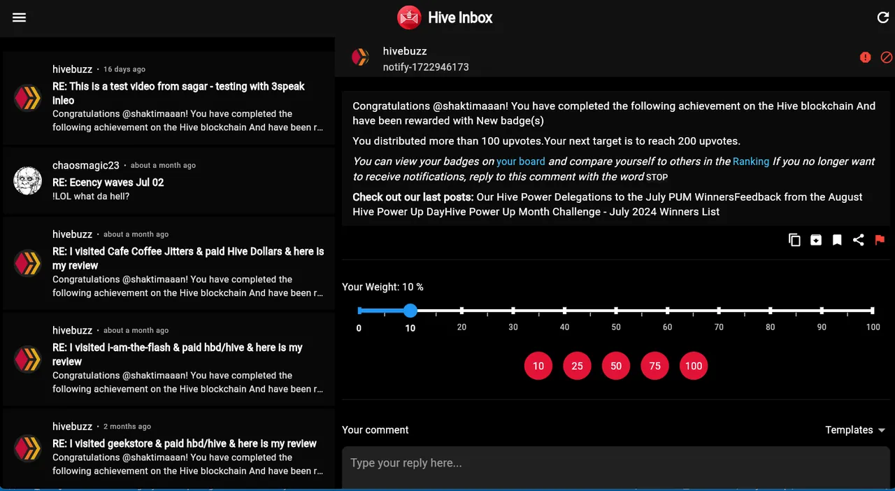 Experiments for Web App