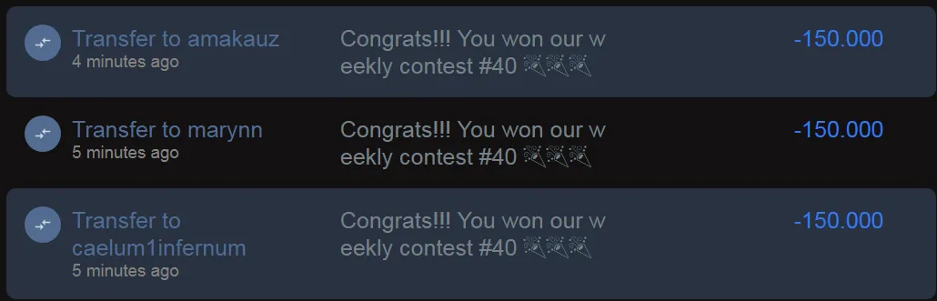 Ecency Points rewards QC Contest 40