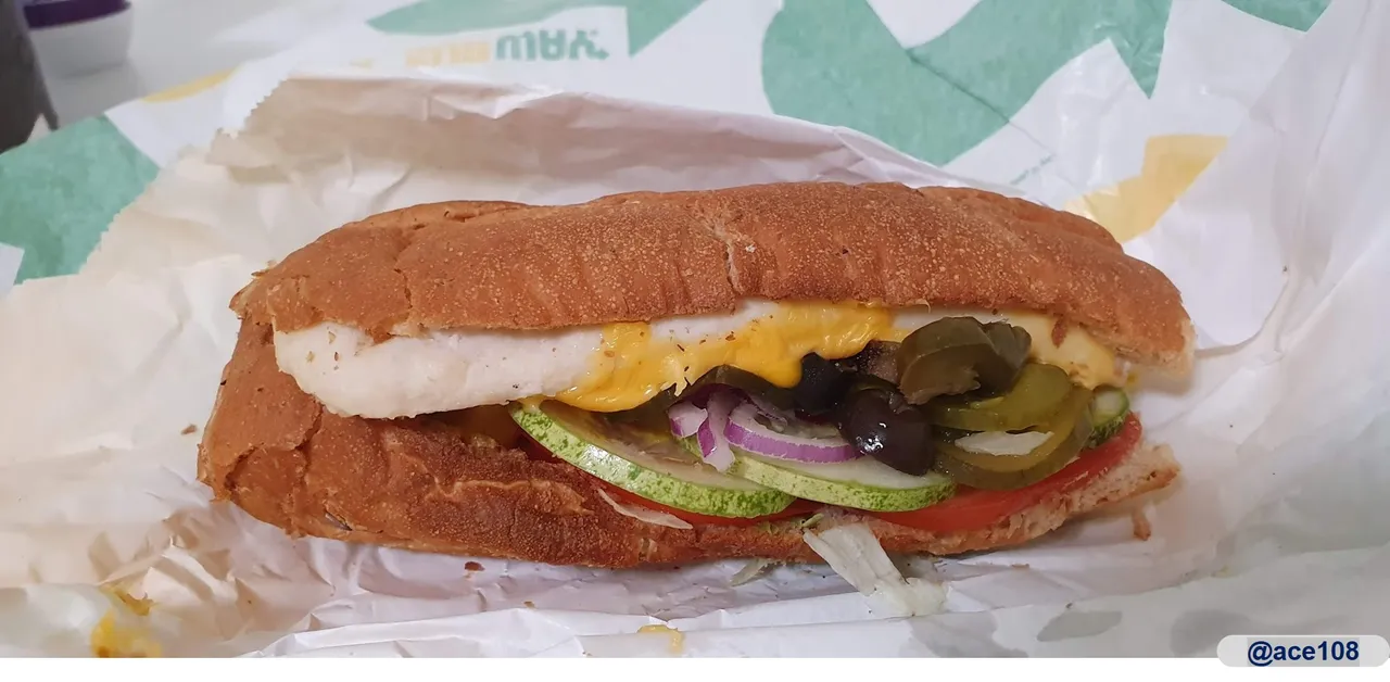 Subway Roasted Chicken Breast Sandwich@ace108