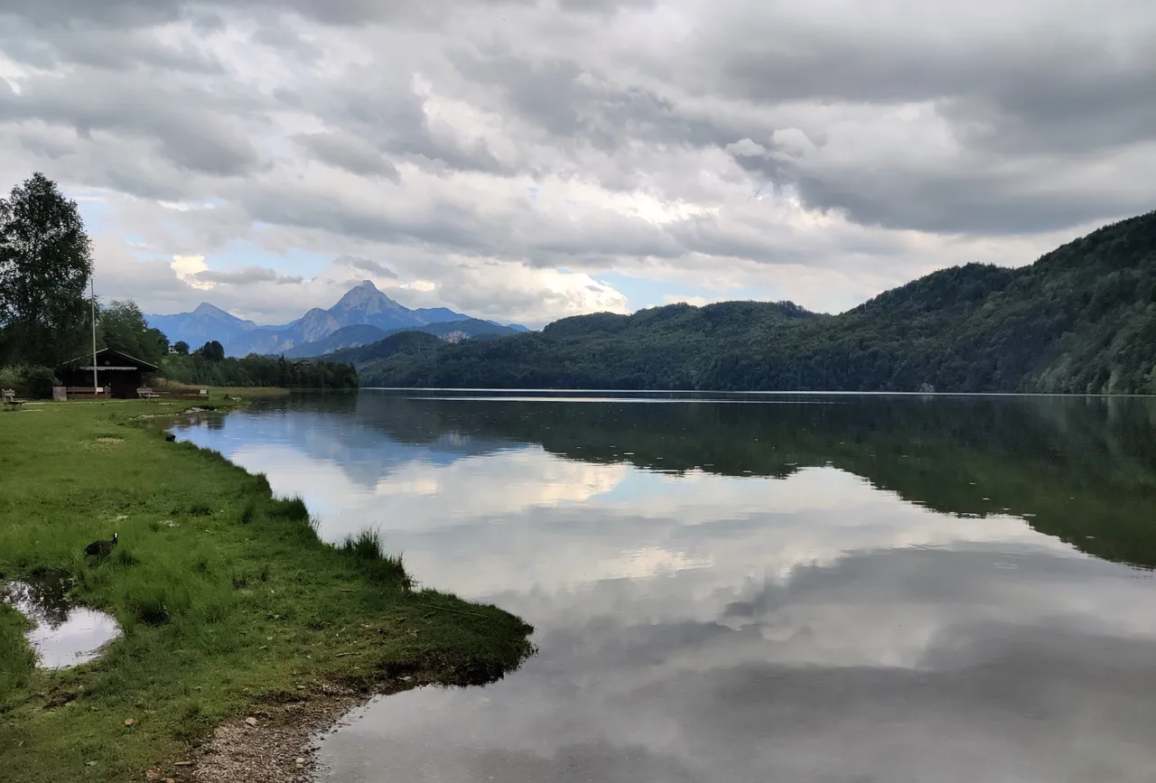 Weissensee, lake in Bavaria