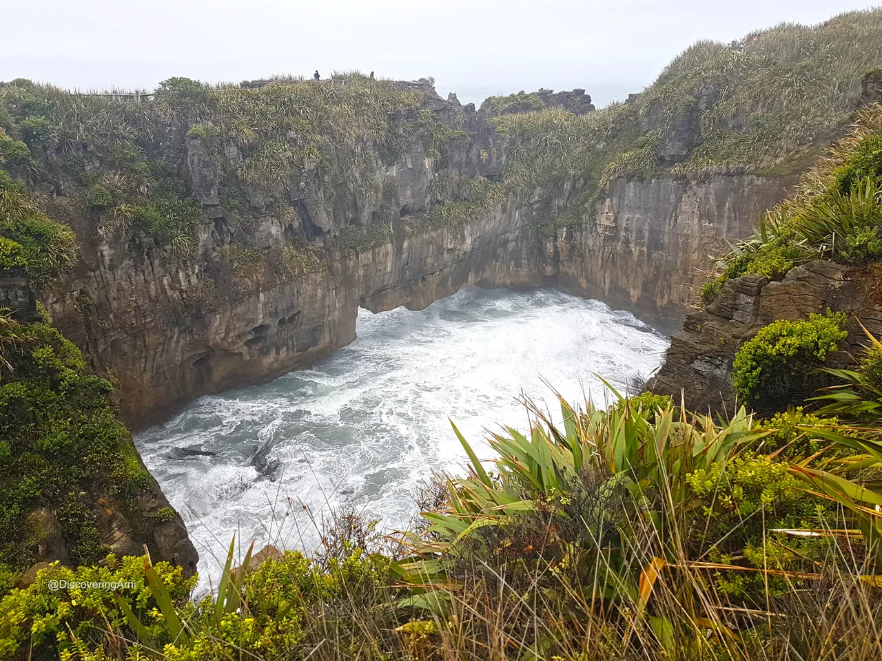 Pancake Rocks and Blowholes Views along the Track