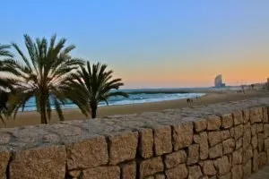 barcelona beach learn spanish