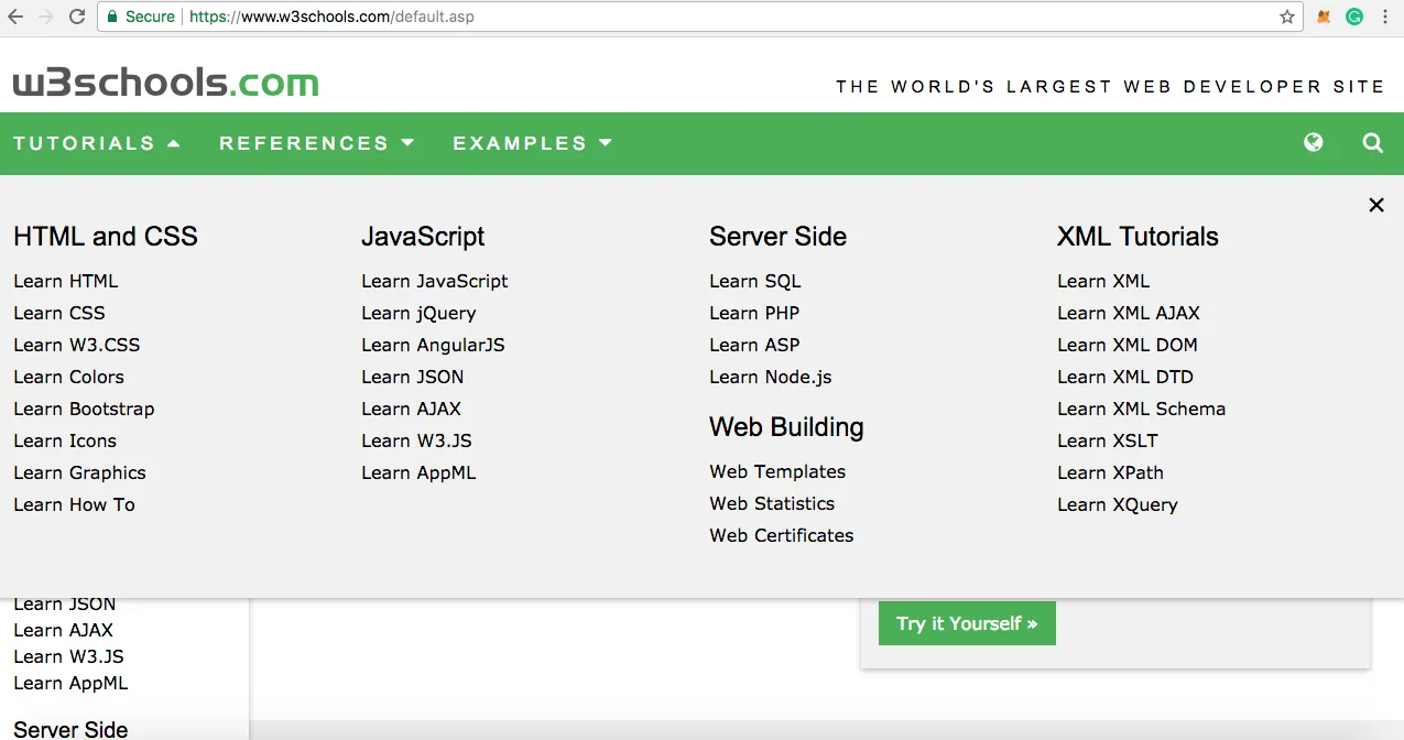 Learn Java programming language
