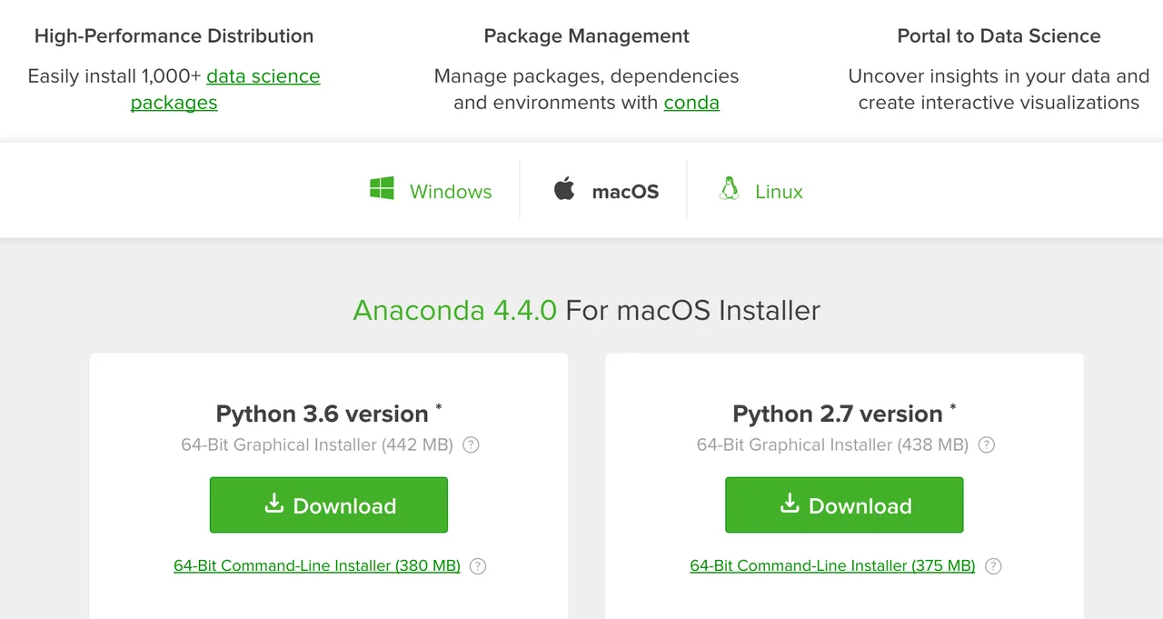 Anaconda Download