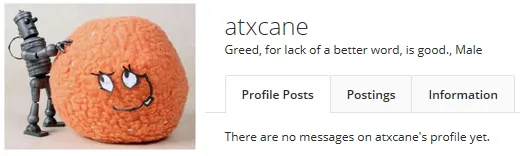 atxcane on greed