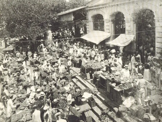 El mercado de San Jacinto en Caracas