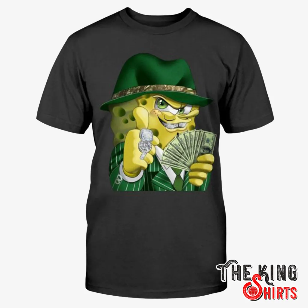 Spongebob Gangster T Shirt For Unisex