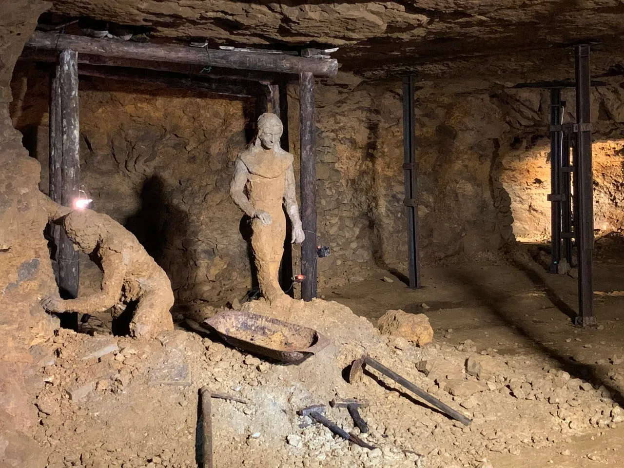 miners at work