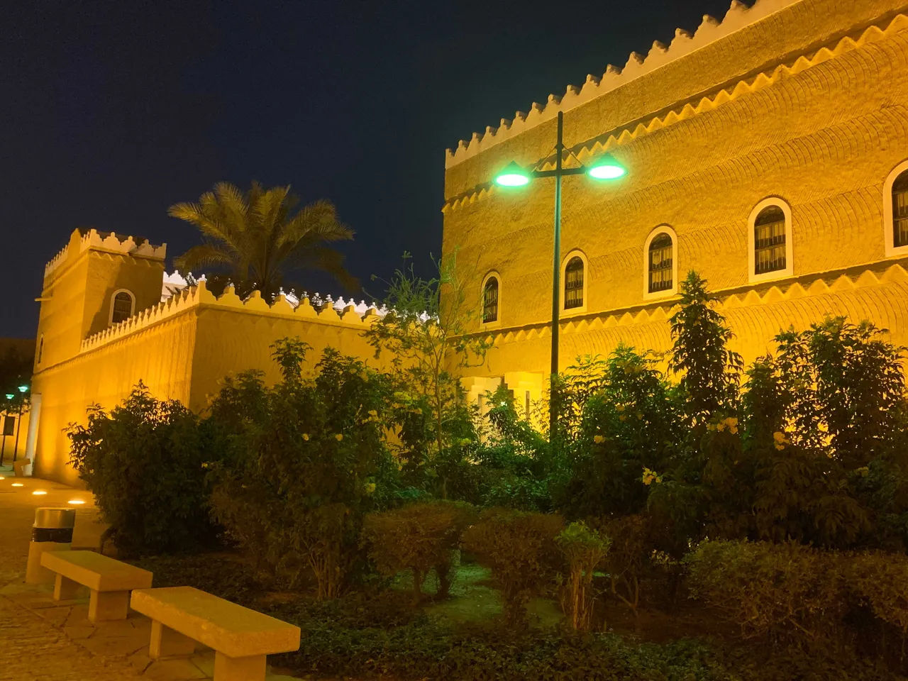Murraba fort and Al Soor gardens in Riyadh, SA