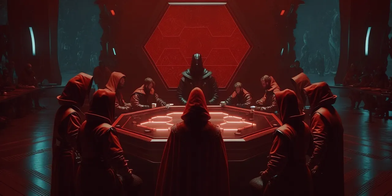 ackza_21_red_and_black_cloaked_wizards_around_a_giant_HEXAGONA_f36d324e-130f-4db7-89dc-81a6d15ef7f7.png