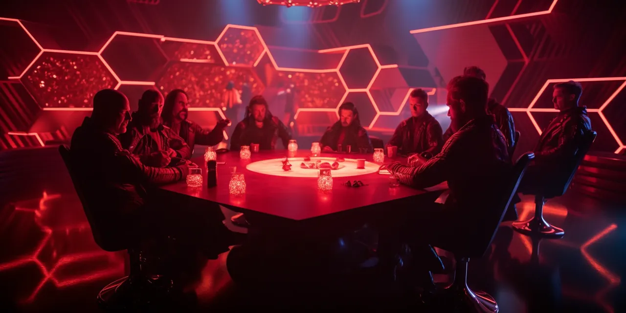ackza_20_wizards_around_a_hexagon_red_table_with_a_giant_red_h_40bca18f-e694-4208-8b79-e4832b68c8e2.png
