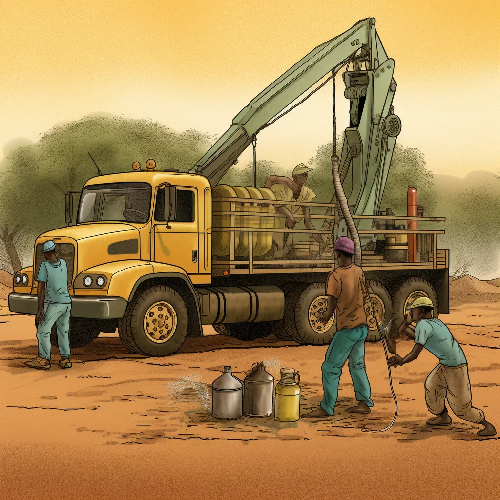 ackza_a_book_illustration_about_Africans_drilling_for_water_wi_728581f7-36e5-4211-be9c-bbd1e9999937.png