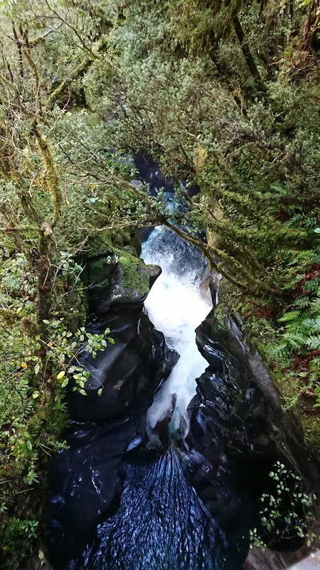 One of the falls that makes up the Chasm