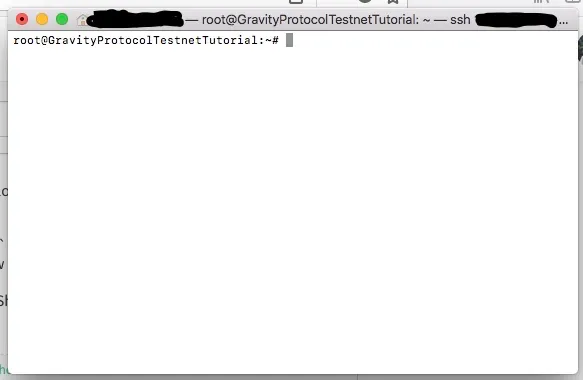Root user logged in @iamredbar