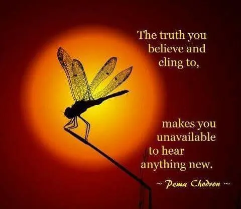 You block Truth by clinging to your beliefs.jpg