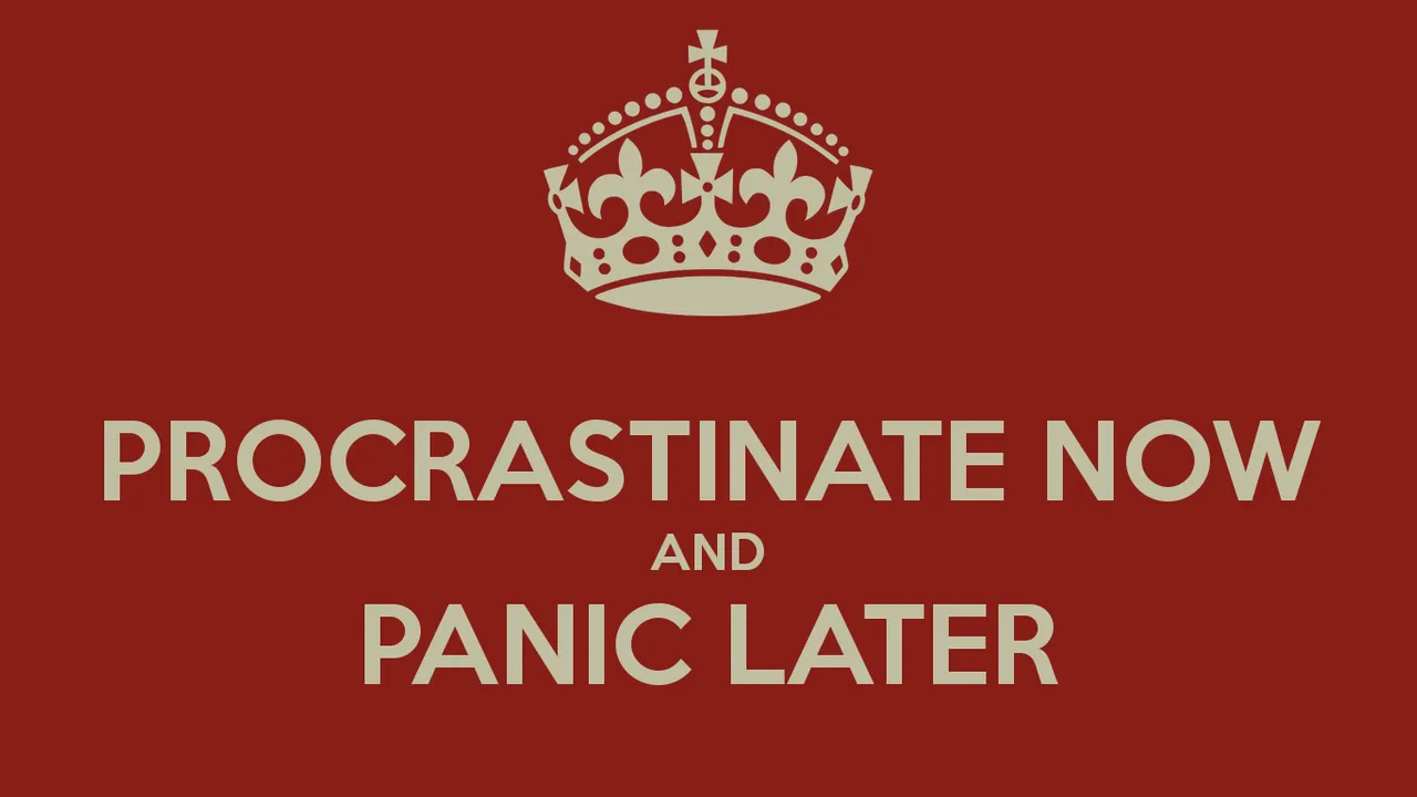 Image result for procrastination