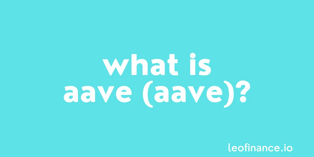 What is Aave crypto (AAVE)? - Aave Guide.