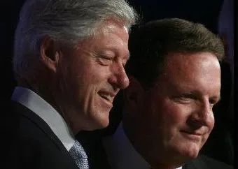 Bill Clinton and Ronald Burkle