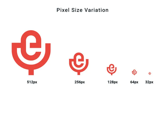 Pixel Size Variation