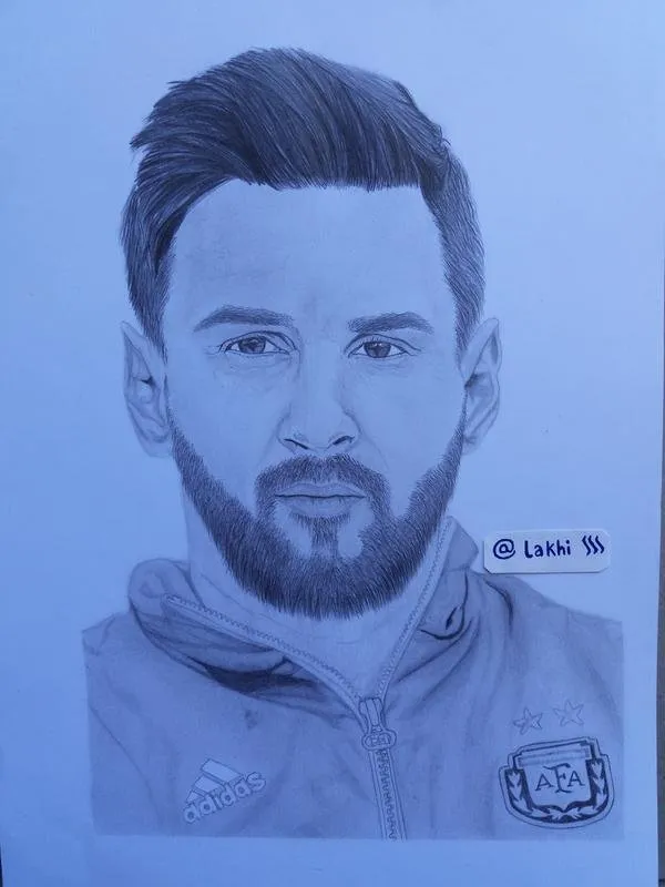 Messi drawing HD wallpapers  Pxfuel