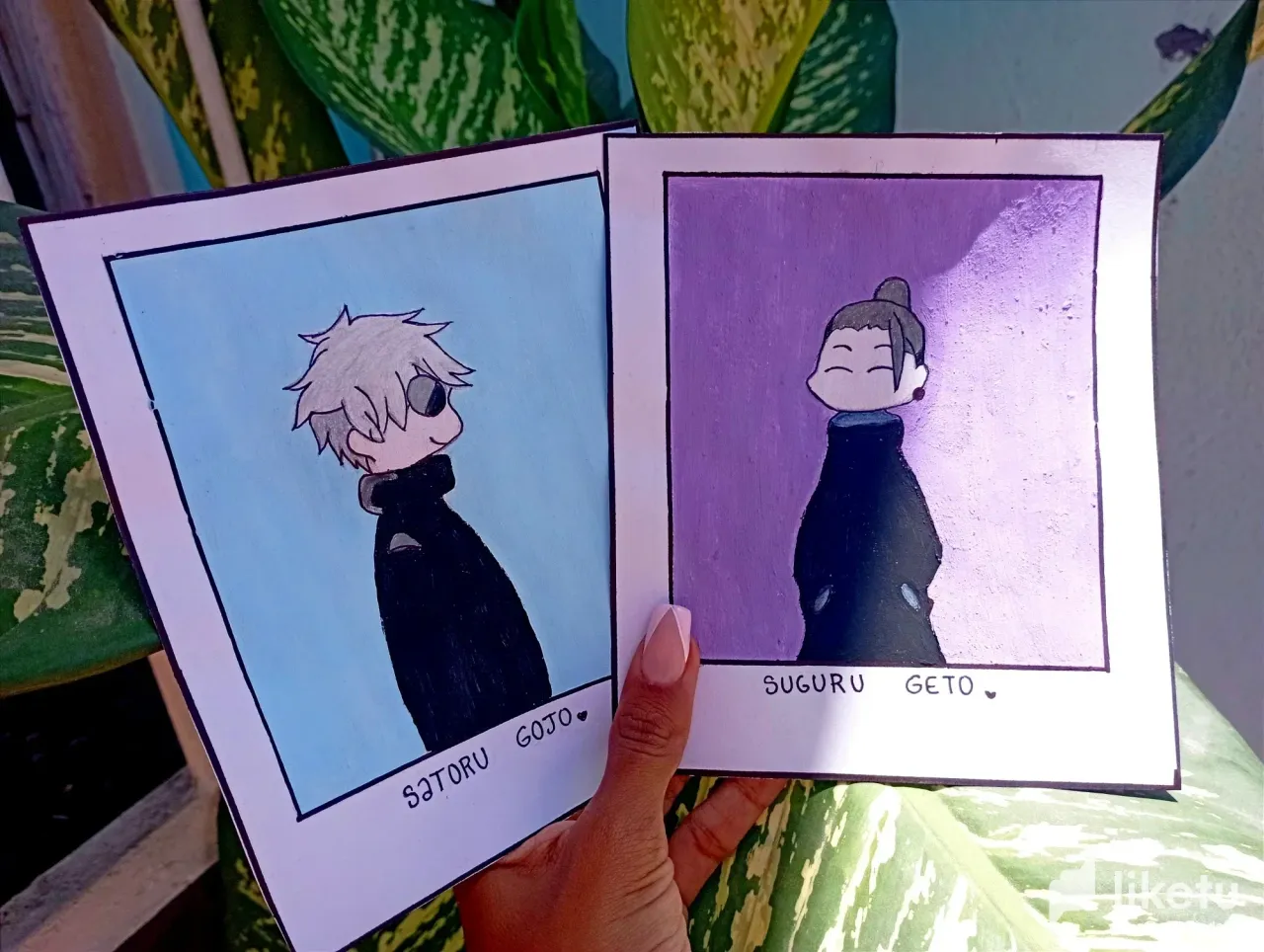 Cómo hacer Polaroids de Anime🎨📷 || How to make Anime Polaroids🎨📷